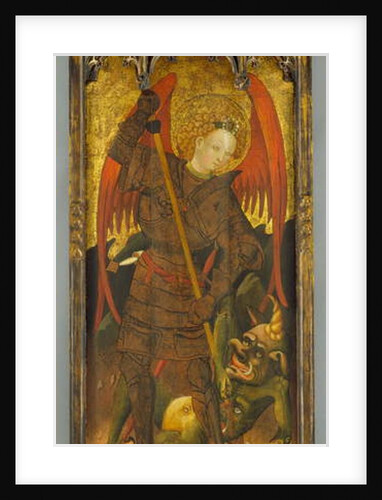 Saint Michael fighting the Dragon, c.1400 by Andres Marcal de Sas