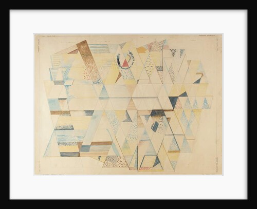 Futurist Garden, 1937 by Benjamin F. Berlin