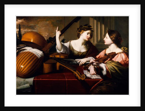 Divine Inspiration of Music, c.1640 by Nicolas Regnier
