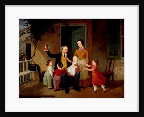 A Visit from Grandfather, c.1850 by James Goodwin Clonney
