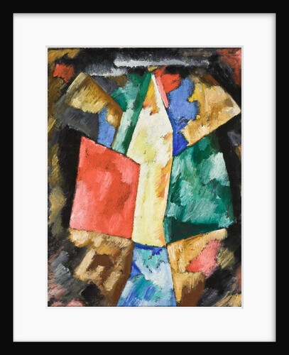 Abstraction; Blue, Yellow and Green, c.1913 by Marsden Hartley