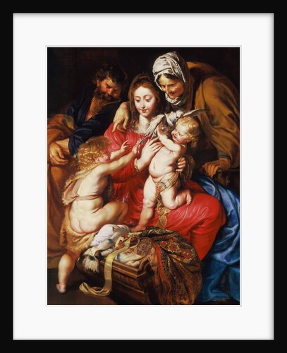 The Holy Family with St Elizabeth, St John and a Dove, c.1609 by Peter Paul Rubens