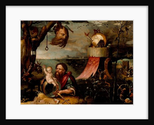 Saint Christopher and the Christ Child, c.1550 by Jean Mandyn