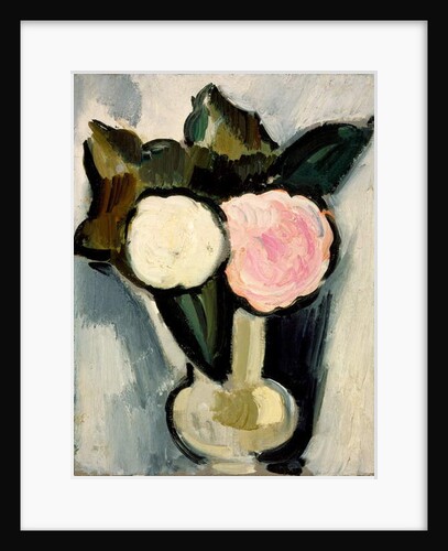 Pink and White Flowers in a Vase, c.1929 by Marsden Hartley