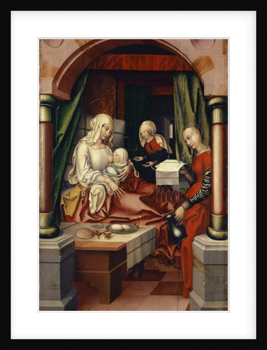 Birth of the Virgin, 1512 by Hans Fries