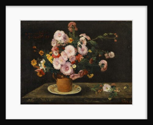 Bouquet of Asters, 1859 by Gustave Courbet