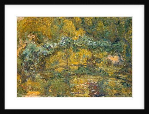 The Footbridge over the Water-Lily Pond, 1919 by Claude Monet