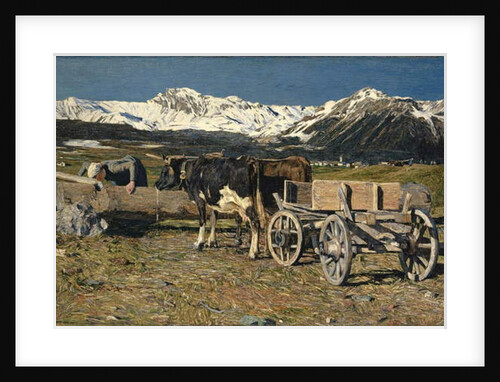 At the Watering Place, 1888 by Giovanni Segantini