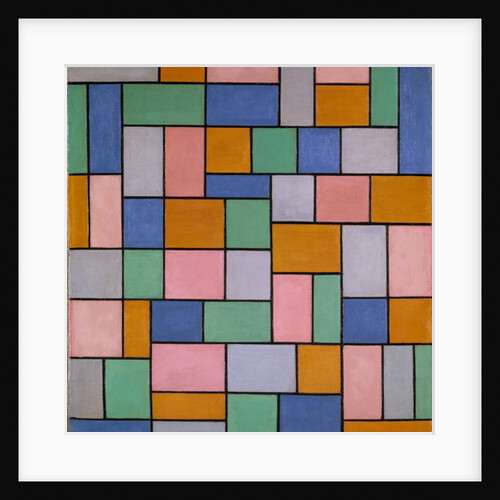 Composition in Dissonances, 1919 by Theo van Doesburg