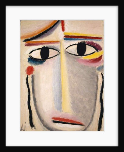 Female Head, 1919-20 by Alexej von Jawlensky