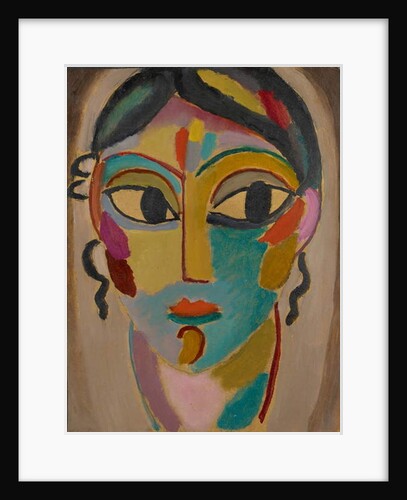 Mystical Head: Head of a Girl, 1918 by Alexej von Jawlensky