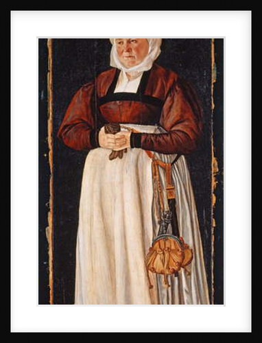 Portrait of Eslbeth Lochmann, wife of Jacob Schwytzer, 1564 by Tobias Stimmer