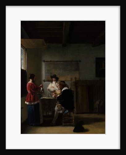 The Visit, c.1657 by Pieter de Hooch