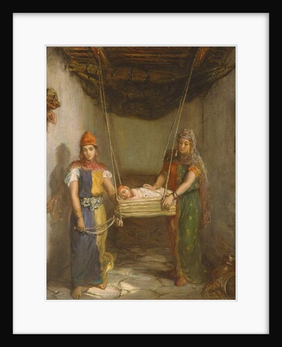 Scene in the Jewish Quarter of Contantine, 1851 by Theodore Chasseriau