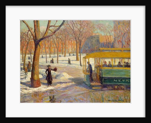 The Green Car, 1910 by William James Glackens