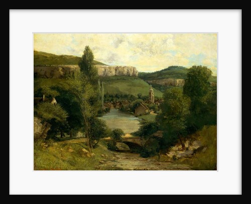 View of Ornans, c.1850 by Gustave Courbet