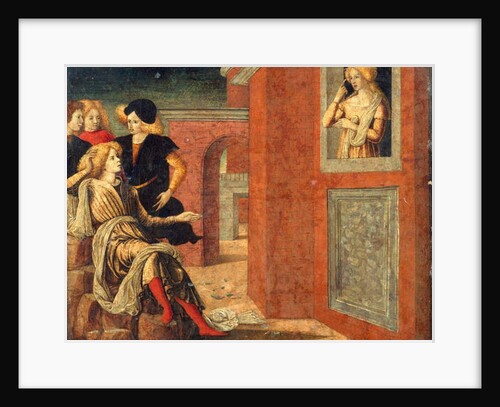 Scene from a Novella, c.1475 by Liberale da Verona