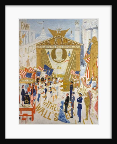 The Cathedrals of Wall Street, 1939 by Florine Stettheimer