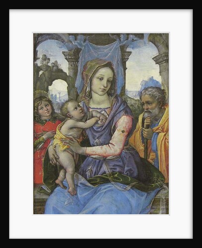 Madonna and Child with Saint Joseph and an Angel, c.1490 by Capponi