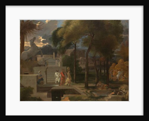 A Classical Landscape, c.1660 by Sebastien Bourdon