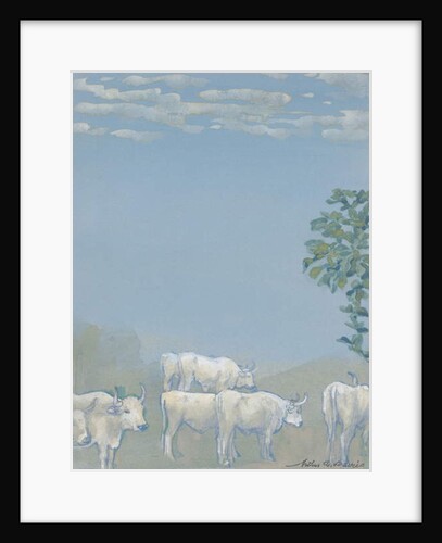 Landscape with Cows by Arthur Bowen Davies