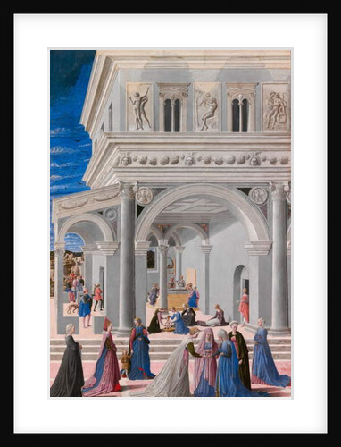 The Birth of the Virgin, 1467 by Fra Carnevale