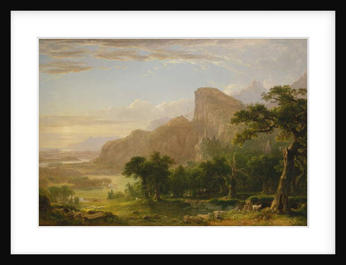 Landscape Scene from 'Thanatopsis', 1850 by Asher Brown Durand
