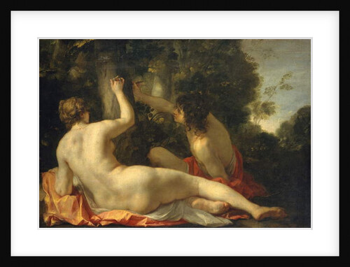 Angelica and Medoro, c.1630 by Jacques Blanchard