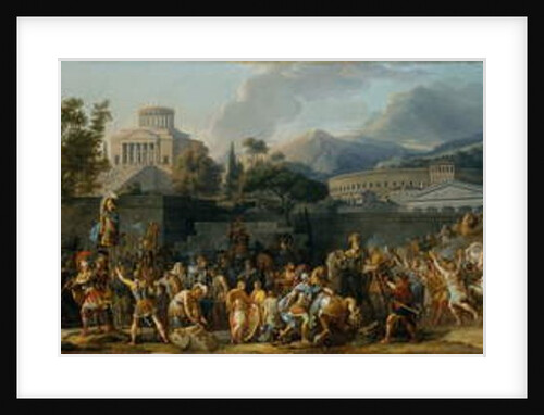 The Triumph of Aemilius Paulus, 1789 by Antoine Charles Horace Vernet