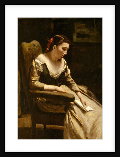 The Letter, c.1865 by Jean Baptiste Camille Corot