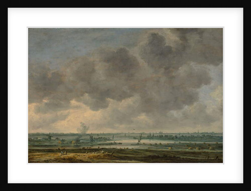 View of Haarlem and the Haarlemmer Meer, 1646 by Jan Josephsz van Goyen