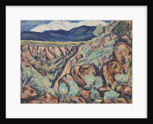 Landscape, New Mexico, 1919-20 by Marsden Hartley