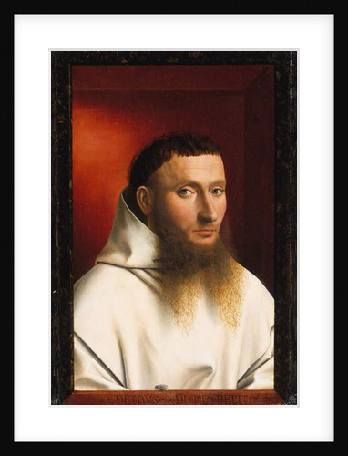 Portrait of a Carthusian, 1446 by Petrus Christus