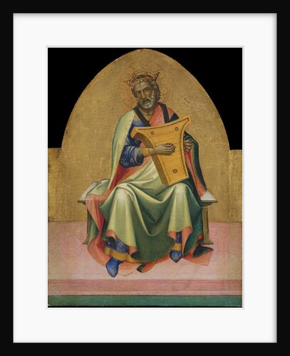 David, c.1408-10 by (c.1370-1425) Lorenzo Monaco