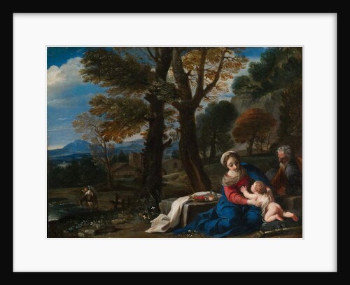 The Rest on the Flight into Egypt, c.1645 by Pier Francesco Mola