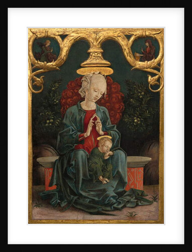 Madonna and Child in a Garden, c.1460-70 by Cosimo Tura