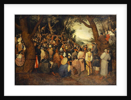 The sermon of Saint John the Baptist, c.1598 by Jan the Elder Brueghel