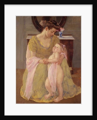 Mother and Child with a Rose Scarf, c.1908 by Mary Stevenson Cassatt