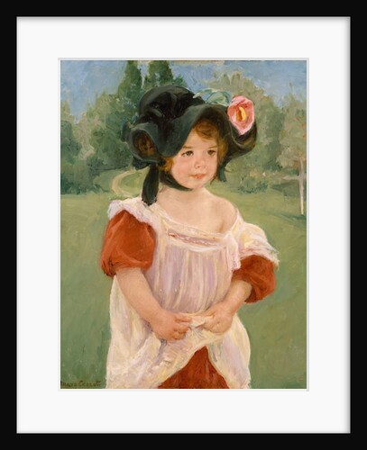 Spring: Margot Standing in a Garden, 1900 by Mary Stevenson Cassatt