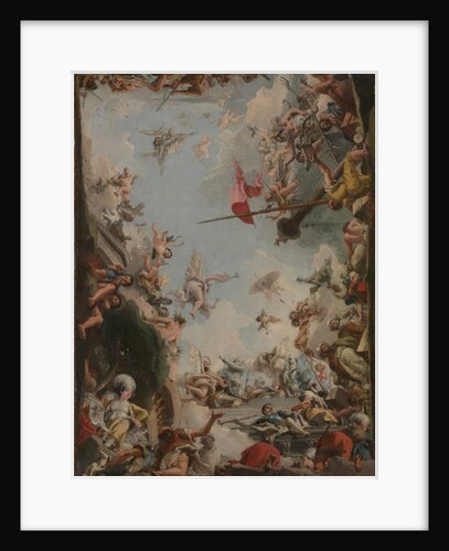The Glorification of the Giustiniani Family, 1783 by Giandomenico Tiepolo