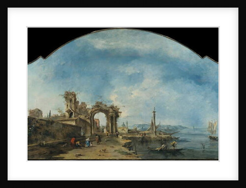Fantastic Landscape, c.1765 by Francesco Guardi