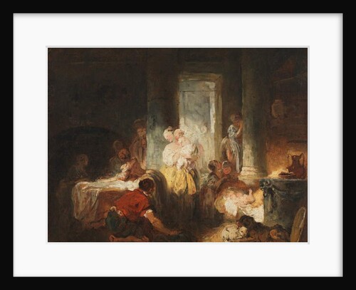 Roman Interior, c.1760 by Jean-Honore Fragonard