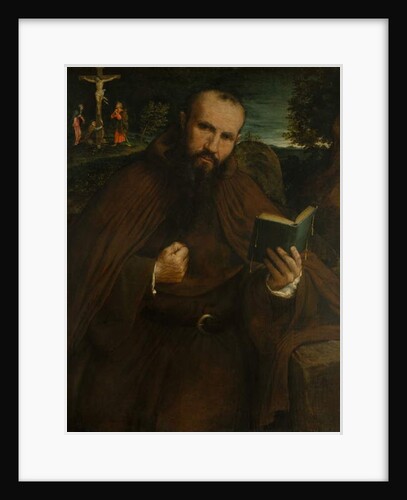 Brother Gregorio Belo of Vicenza, 1547 by Lorenzo Lotto