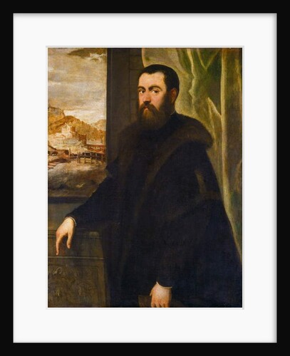 Portrait of a Venetian Senator, c.1570 by Jacopo Robusti Tintoretto
