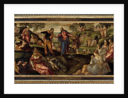 The Miracle of the Loaves and Fishes, c.1545–50 by Jacopo Robusti Tintoretto