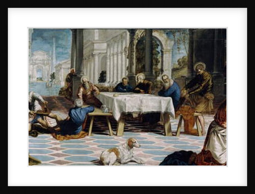 The Washing of the Feet, c.1547 by Jacopo Robusti Tintoretto