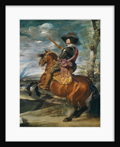 Equestrian Portrait of Don Gaspar de Guzman Count-Duke of Olivares, c.1636 by Diego Rodriguez de Silva y Velazquez