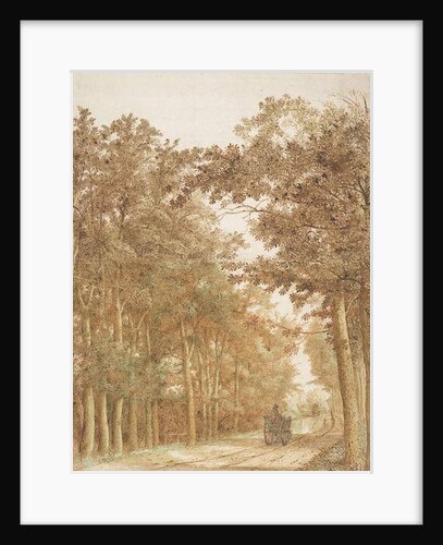 Trail through a forest, c.1638-42 by Cornelis Vroom