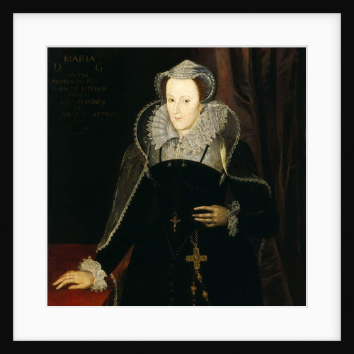 Portrait of Mary Stuart, Queen of Scots, 1578 by Nicholas Hilliard