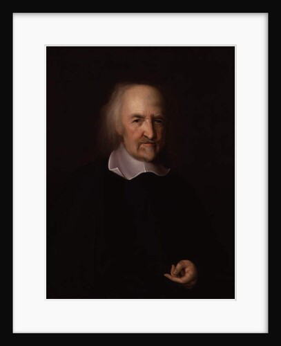 Portrait of Thomas Hobbes, 1669-70 by John Michael Wright